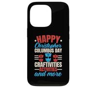 Joyeuse fête de Christophe Colomb, Navire de Navigation américain Christopher Columbus Coque pour iPhone 13 Pro