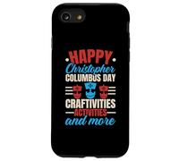 Joyeuse fête de Christophe Colomb, Navire de Navigation américain Christopher Columbus Coque pour iPhone SE (2020) / 7/8