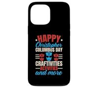 Joyeuse fête de Christophe Colomb, Navire de Navigation américain Christopher Columbus Coque pour iPhone 13 Pro Max