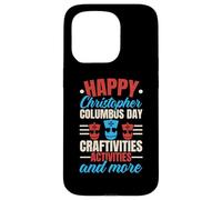 Joyeuse fête de Christophe Colomb, Navire de Navigation américain Christopher Columbus Coque pour iPhone 15 Pro