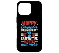 Joyeuse fête de Christophe Colomb, Navire de Navigation américain Christopher Columbus Coque pour iPhone 16 Pro