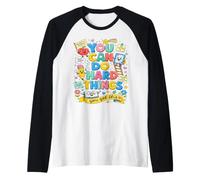 Joyeuse fête de la rentrée Scolaire, prête pour Les études Manche Raglan