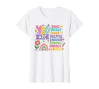 Joyeuse fête de la rentrée Scolaire, prête pour Les études T-Shirt Graphique avec Valeur