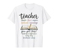 Joyeuse fête de la rentrée Scolaire, prête pour Les études T-Shirt Graphique avec Valeur