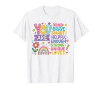 Joyeuse fête de la rentrée Scolaire, prête pour Les études T-Shirt Graphique avec Valeur