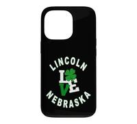 Joyeuse fête de la Saint-Patrick, Lincoln, Nebraska Coque pour iPhone 13 Pro