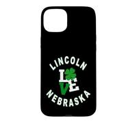 Joyeuse fête de la Saint-Patrick, Lincoln, Nebraska Coque pour iPhone 15 Plus