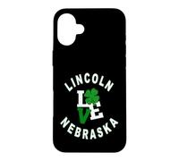 Joyeuse fête de la Saint-Patrick, Lincoln, Nebraska Coque pour iPhone 16 Plus
