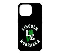 Joyeuse fête de la Saint-Patrick, Lincoln, Nebraska Coque pour iPhone 16 Pro