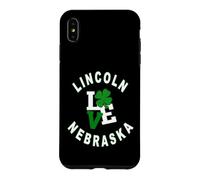 Joyeuse fête de la Saint-Patrick, Lincoln, Nebraska Coque pour iPhone XS Max