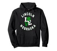 Joyeuse fête de la Saint-Patrick, Lincoln, Nebraska Sweat à Capuche