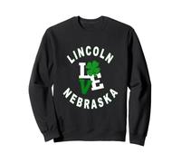 Joyeuse fête de la Saint-Patrick, Lincoln, Nebraska Sweatshirt