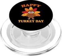 Joyeuse fête de la Turquie, Joli dîner de Thanksgiving en Famille Assorti PopSockets PopGrip pour MagSafe