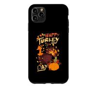Joyeuse fête de la Turquie, Mignon Petit pèlerin, Thanksgiving Coque pour iPhone 11 Pro Max