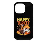 Joyeuse fête de la Turquie, Mignon Petit pèlerin, Thanksgiving Coque pour iPhone 13 Pro