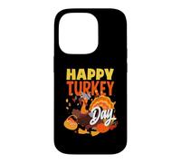 Joyeuse fête de la Turquie, Mignon Petit pèlerin, Thanksgiving Coque pour iPhone 14 Pro