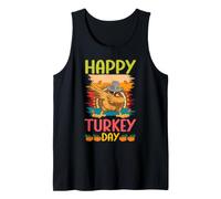 Joyeuse fête de la Turquie, Mignon Petit pèlerin, Thanksgiving Débardeur