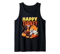 Joyeuse fête de la Turquie, Mignon Petit pèlerin, Thanksgiving Débardeur