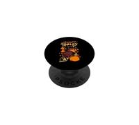 Joyeuse fête de la Turquie, Mignon Petit pèlerin, Thanksgiving PopSockets PopGrip Adhésif