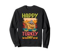 Joyeuse fête de la Turquie, Mignon Petit pèlerin, Thanksgiving Sweatshirt