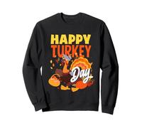 Joyeuse fête de la Turquie, Mignon Petit pèlerin, Thanksgiving Sweatshirt
