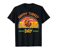 Joyeuse fête de la Turquie, Mignon Petit pèlerin, Thanksgiving T-Shirt Graphique avec Valeur