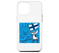 Joyeuse fête de l'indépendance de la Finlande, 6 décembre, Drapeau, Lever de Soleil Coque pour iPhone 12 Pro Max