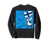 Joyeuse fête de l'indépendance de la Finlande, 6 décembre, Drapeau, Lever de Soleil Sweatshirt