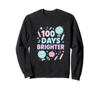 Joyeuse fête des 100 Jours d'école Plus Lumineuse Sweatshirt