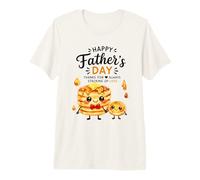 Joyeuse fête des pères à empiler des crêpes d'amour T-Shirt Haut de Gamme