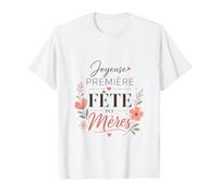 Joyeuse Premiere Fete des Meres Message T-Shirt Graphique avec Valeur