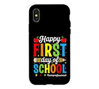 Joyeuse première journée d'école paraprofessionnelle Coque pour iPhone X/XS