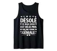 Joyeuse Saint Valentin Couple Désolé Ce Beau Gosse Est Pris Débardeur