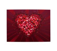 Joyeuse Saint-Valentin, Puzzle 500 pièces pour Adultes - Puzzle en Bois pour Adultes et Personnes âgées
