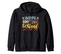 Joyeuses 100 Jours de Divertissement Entre professeurs et élèves Sweat à Capuche