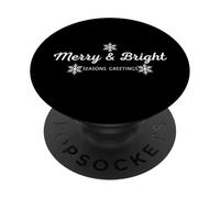Joyeuses et Lumineuses fêtes de Fin d'année PopSockets PopGrip Adhésif