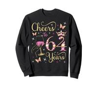 Joyeuses fêtes de 64 Ans, 64e Anniversaire de la Reine, Anniversaire de 64 Ans Sweatshirt
