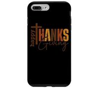Joyeuses fêtes de Thanksgiving en famille chrétienne Coque pour iPhone 7 Plus/8 Plus