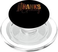 Joyeuses fêtes de Thanksgiving en famille chrétienne PopSockets PopGrip pour MagSafe