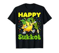 Joyeuses fêtes juives de SUKKOT - Lulav et Etrog Dabbing kids T-Shirt