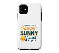 Joyeuses journées ensoleillées, Soleil Souriant, Amoureux de l'été Coque pour iPhone 11
