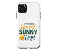 Joyeuses journées ensoleillées, Soleil Souriant, Amoureux de l'été Coque pour iPhone 11 Pro Max