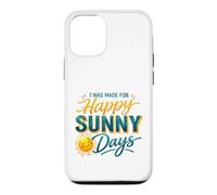 Joyeuses journées ensoleillées, Soleil Souriant, Amoureux de l'été Coque pour iPhone 12/12 Pro