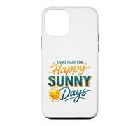 Joyeuses journées ensoleillées, Soleil Souriant, Amoureux de l'été Coque pour iPhone 12 Mini