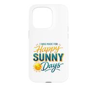 Joyeuses journées ensoleillées, Soleil Souriant, Amoureux de l'été Coque pour iPhone 15 Pro