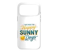 Joyeuses journées ensoleillées, Soleil Souriant, Amoureux de l'été Coque pour iPhone 17 Pro Max