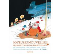Joyeuses nouvelles pour petits adultes et grands enfants - Gary Frank - Dupuis - cartonné - Bande dessinée