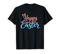 Joyeuses Pâques Bunny Hope Joyful Bunny Spring Floral Meadow T-Shirt