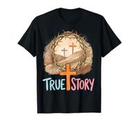 Joyeuses Pâques, Histoire Vraie : Il est ressuscité, Coquette, Floral Spring T-Shirt