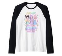 Joyeuses Pâques, la Mignonne Chibi Chillin avec Mes Filles Kpop Manche Raglan